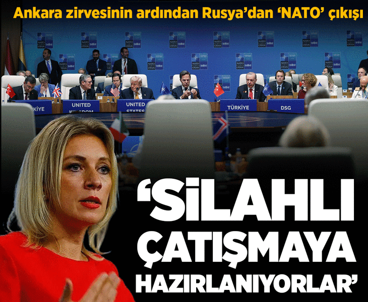 Rusya'dan NATO iddiası: Silahlı çatışmaya hazırlanıyorlar