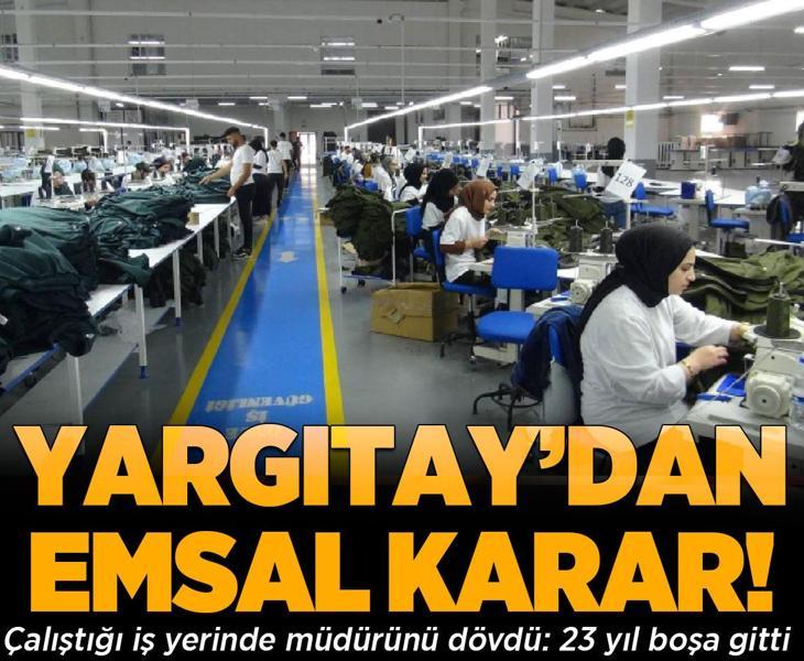Çalıştığı işyerinde müdürünü dövdü! Yargıtay'dan çalışanları ilgilendiren emsal karar