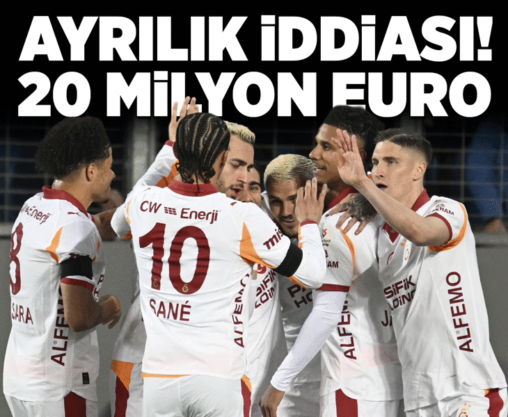 Galatasaray için sürpriz ayrılık iddiası!