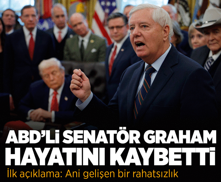 Son dakika...ABD'li Senatör Lindsey Graham hayatını kaybetti!