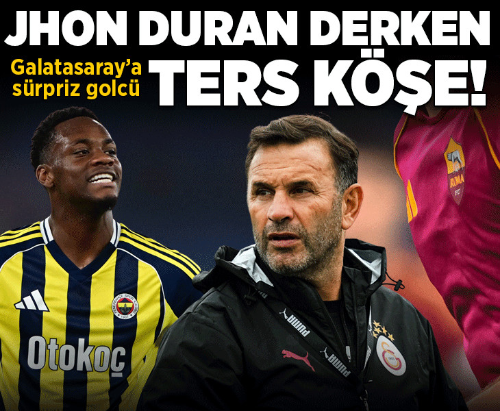 Galatasaray'a sürpriz golcü! Jhon Duran derken ters köşe transfer