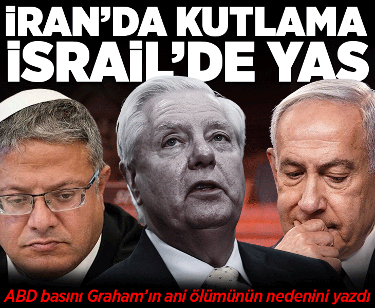 İran'da kutlama, İsrail'de yas! ABD'li Senatör Graham'ın ölümü sonrası peş peşe açıklamalar