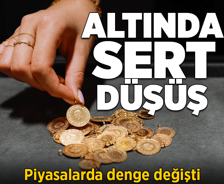 Altın fiyatları haftaya sert bir düşüşle başladı! Piyasada dengeler değişti