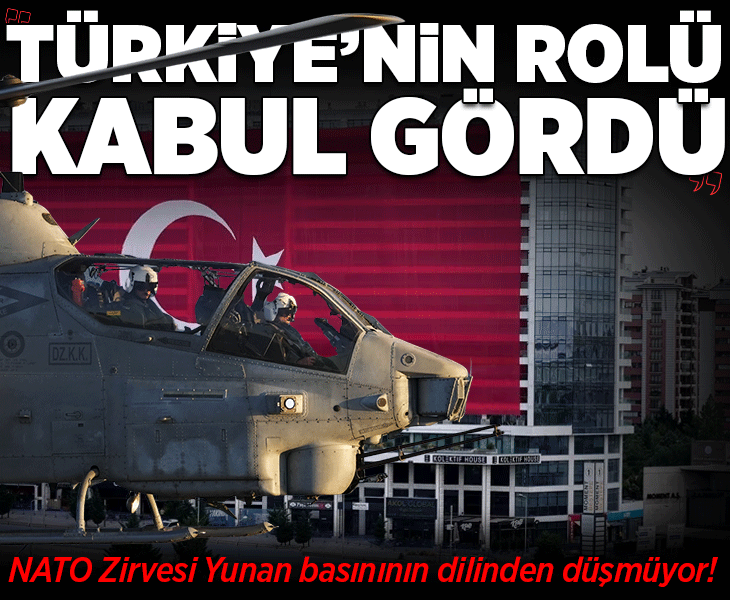 NATO Zirvesi Yunan basınının dilinden düşmüyor! 'Türkiye'nin rolü kabul gördü'