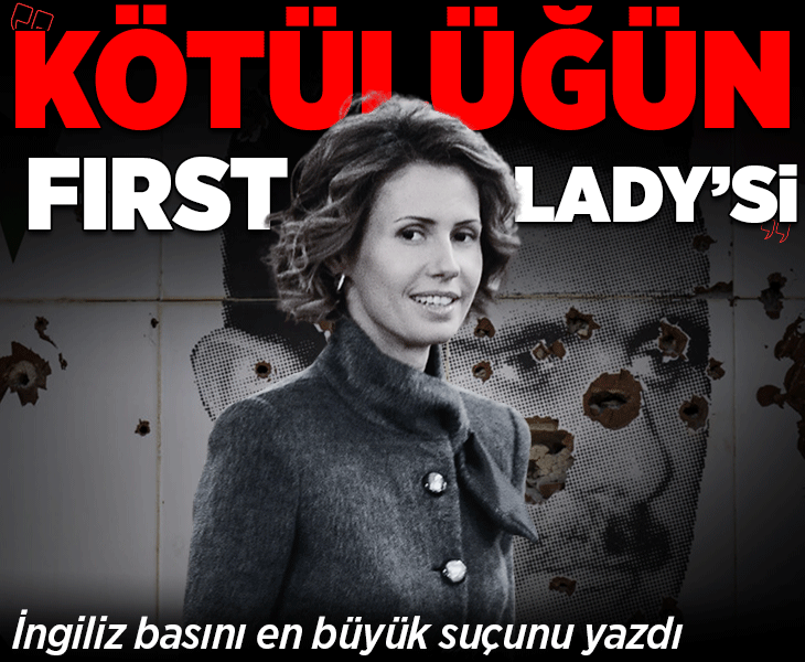 'Kötülüğün First Lady'si' Esma Esad! İngiliz basını en büyük suçunu yazdı