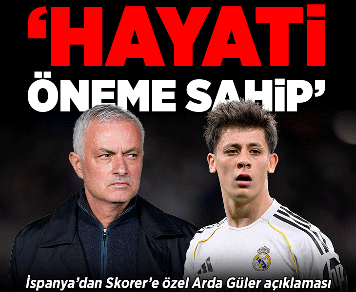 Real Madrid'de Jose Mourinho'nun Arda Güler görüşü! 'Hayati öneme sahip'