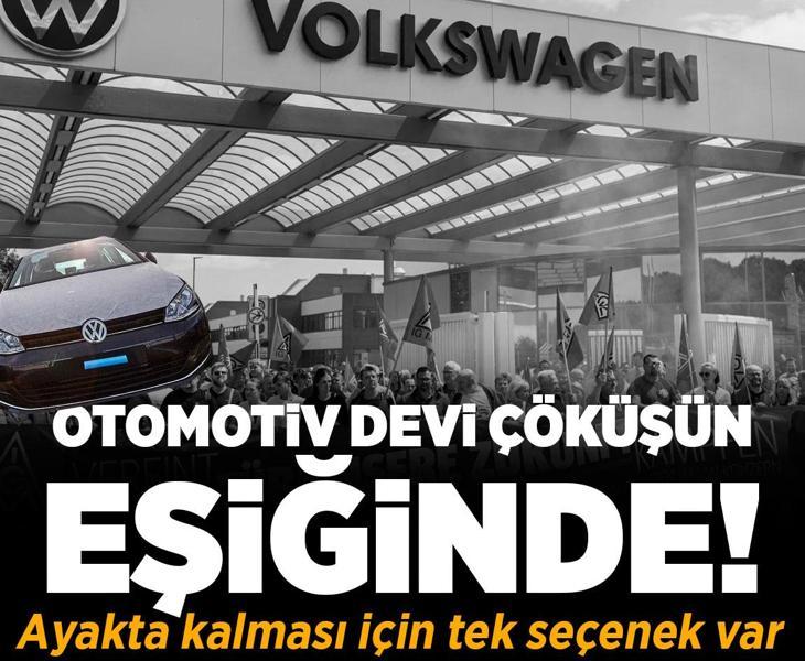 Volkswagen için alarm zilleri çalıyor! Çöküş uyarısı