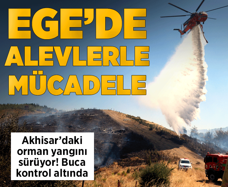 Alevler İzmir-İstanbul Otoyolu'na ulaştı, ulaşım durdu