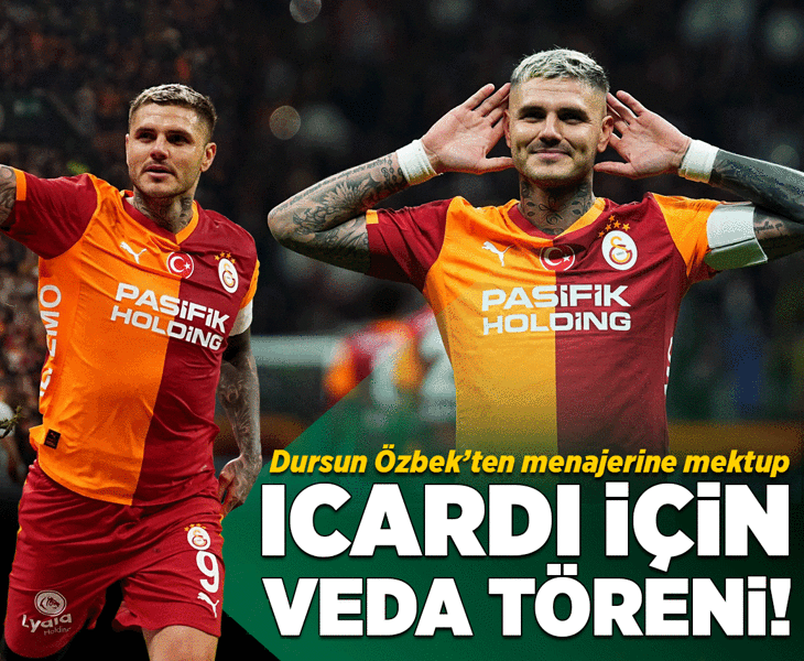 Galatasaray'dan Icardi'ye görkemli veda!