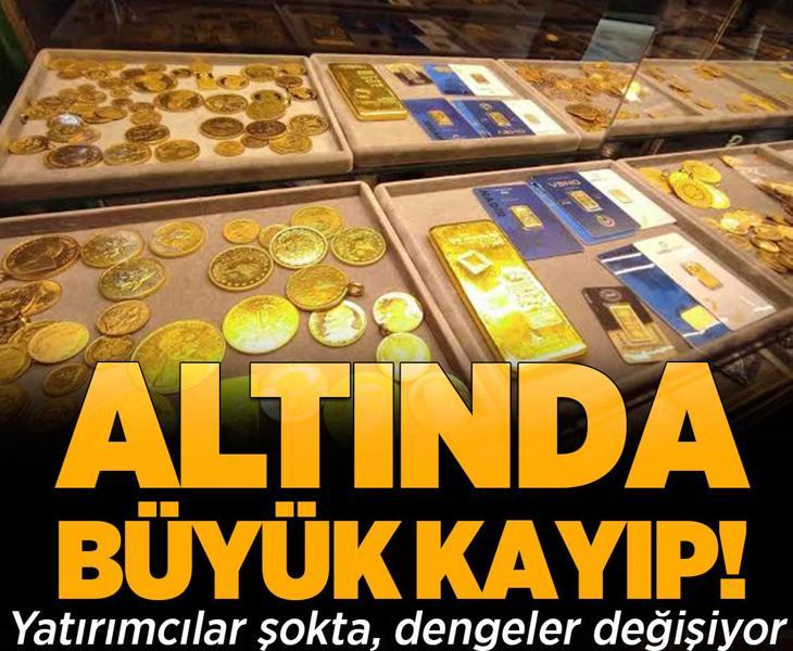 Yatırımcılar şokta! Altında büyük kayıp
