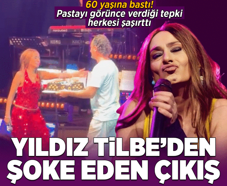 Yıldız Tilbe'ye sürpriz doğum günü! Sahnedeki sözleri herkesi şaşırttı