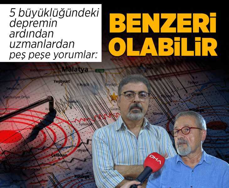 Son Dakika... Malatya'da 5 büyüklüğündeki depremin ardından uzmanlardan ilk yorumlar: Tekrarlanabilir