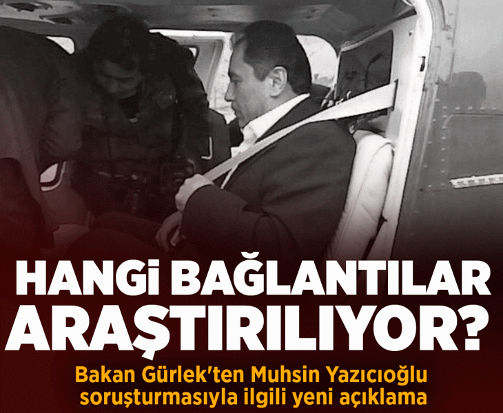 Son dakika... Bakan Gürlek'ten Muhsin Yazıcıoğlu soruşturmasıyla ilgili yeni açıklama