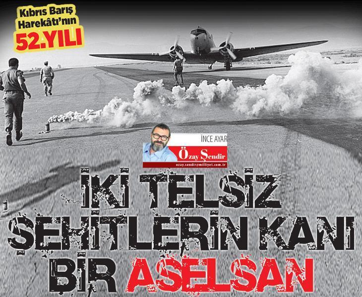 İki telsiz şehitlerin kanı bir ASELSAN