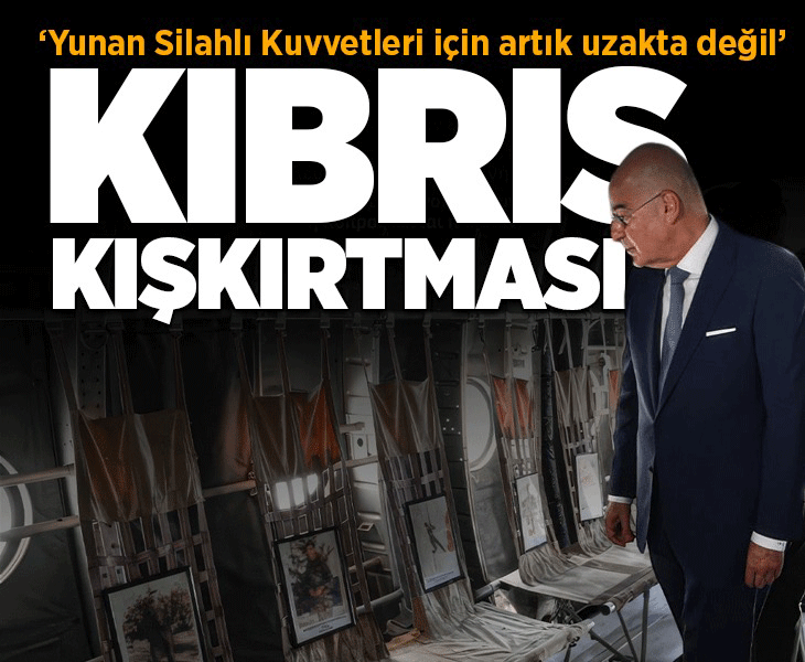 Barış Harekatı'nın 52. yılında Dendias'tan kışkırtıcı paylaşım! ''Yunan Silahlı Kuvvetleri için artık uzakta değil'