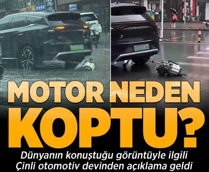 Yolda motoru kopan BYD Tang gündem olmuştu! Şirketten açıklama geldi