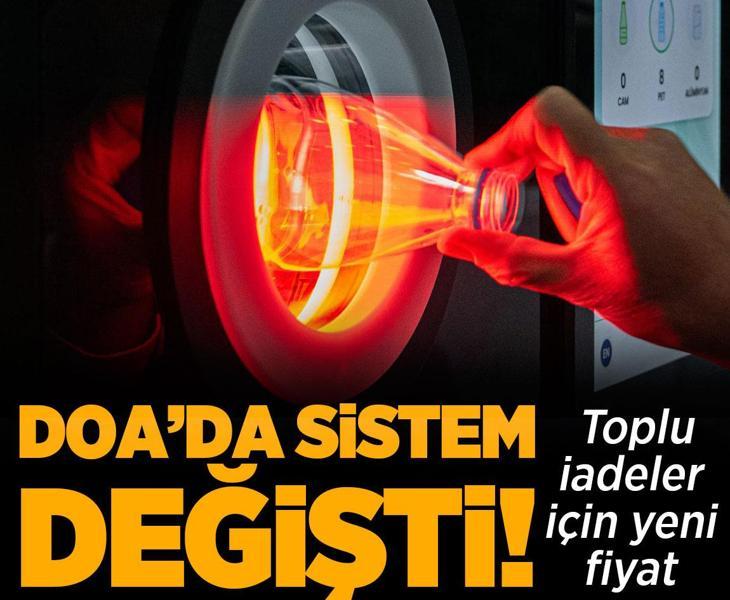 DOA’da sistem değişti! Toplu iadeler için yeni fiyat