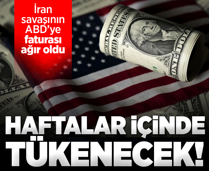 Amerikan basını yazdı: İran savaşı nedeniyle ABD bütçesi haftalar içinde tükenecek
