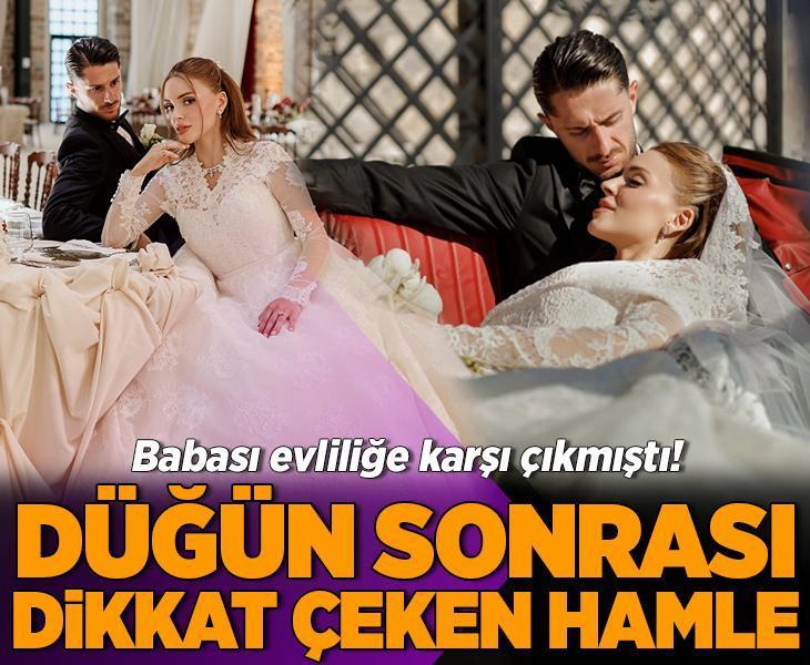Babası evliliğe karşı çıkmıştı! Esen Matraş'tan düğün sonrası dikkat çeken hamle