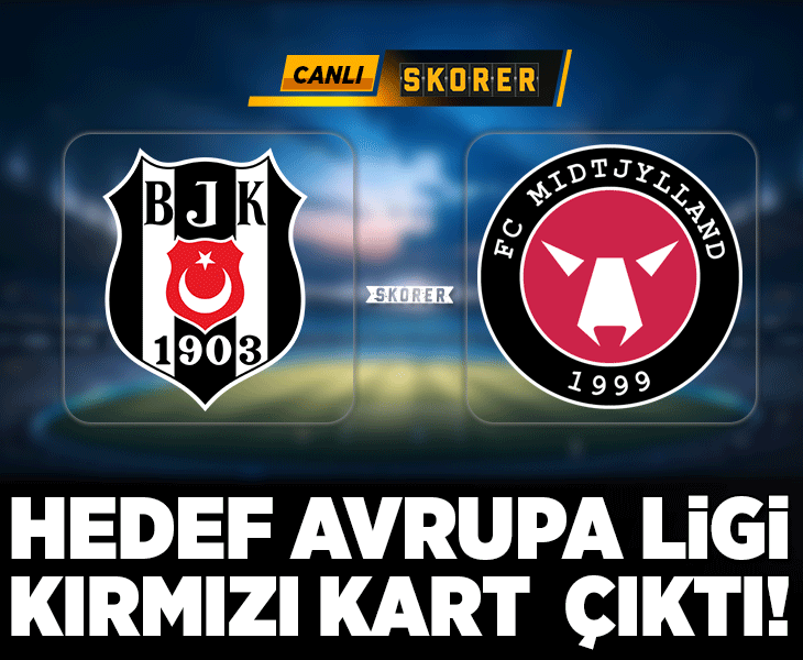 UEFA Avrupa Ligi'nde Beşiktaş sezonun açılış maçında! Eleme turunda rakip Midtjylland