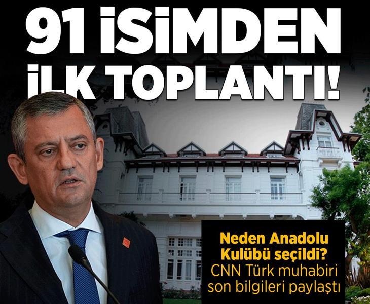 YENİ Parti'nin ilk toplantısı Anadolu Kulübü'nde yapılacak! Tarihi semboller detayı