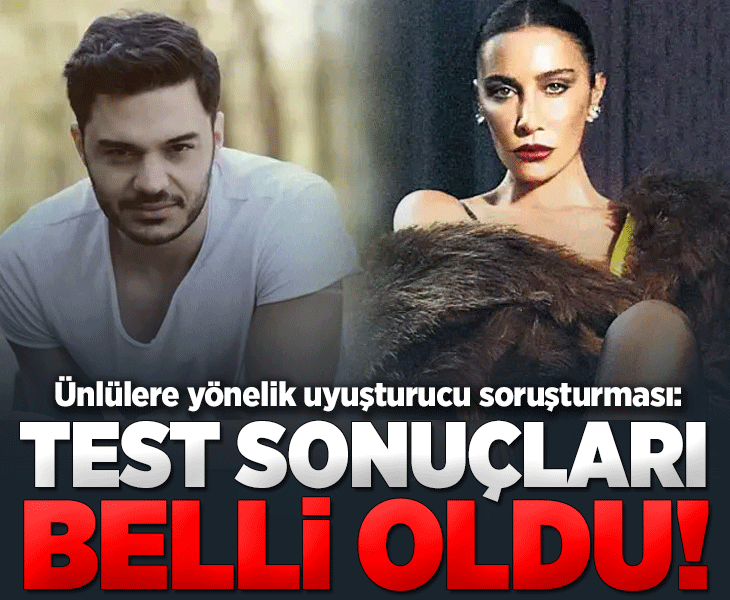 Ünlülere yönelik uyuşturucu soruşturması: İlyas Yalçıntaş'ın sonucu pozitif, Sıla Gençoğlu negatif çıktı