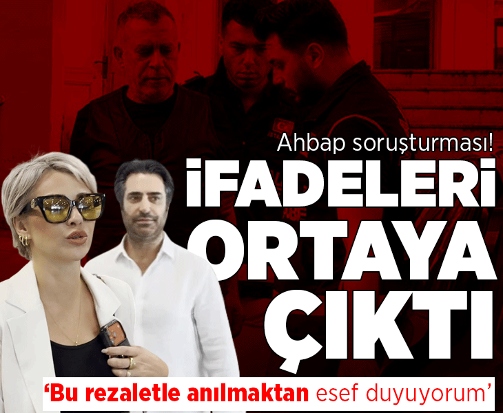 Ahbap soruşturması! Mahsun Kırmızıgül ve Feyza Altun'un ifadeleri ortaya çıktı