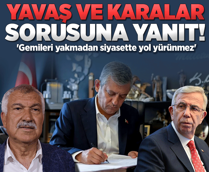 Özgür Özel'den Mansur Yavaş ve Zeydan Karalar sorusuna yanıt!
