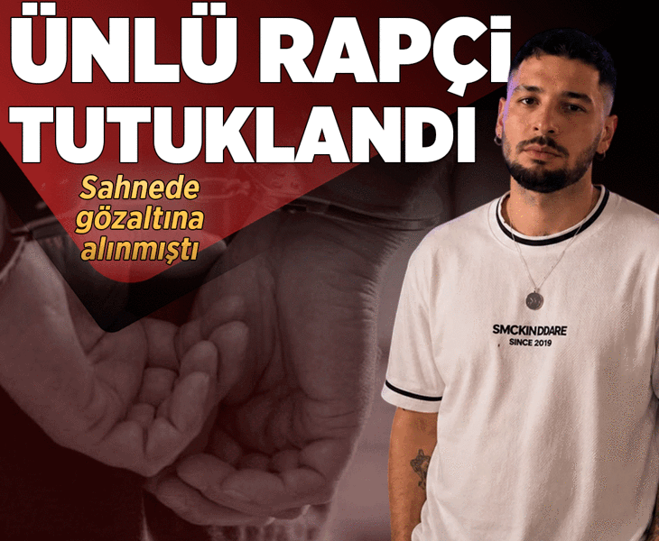 Sahnede gözaltına alınmıştı! 'Uzay' sahne isimli rapçi Erdol Güncü tutuklandı