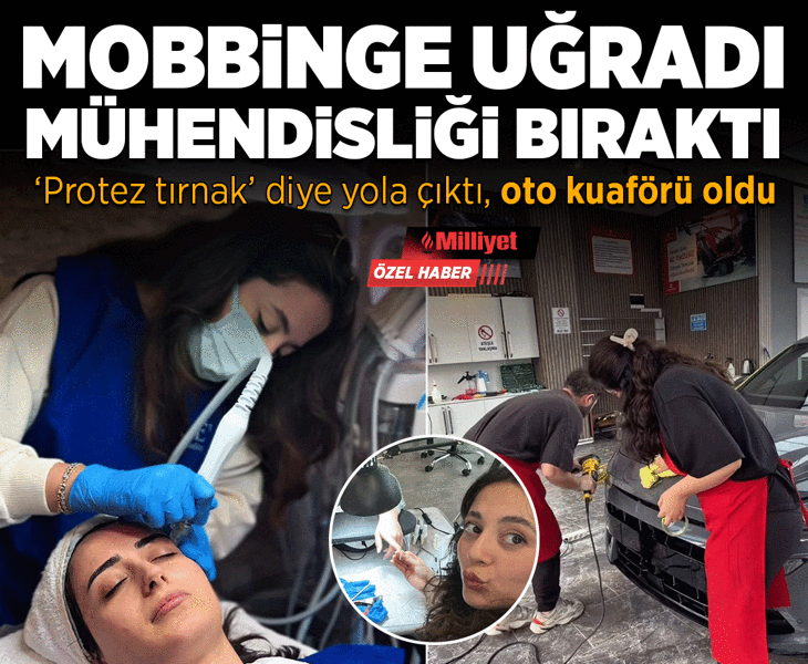 Mobbinge uğradı, mühendisliği bıraktı! 'Protez tırnak' diye yola çıktı, oto kuaförü oldu