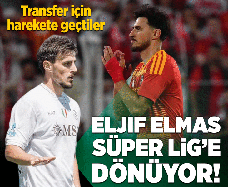 Eljif Elmas Süper Lig'e geri dönüyor! Transfer için harekete geçtiler