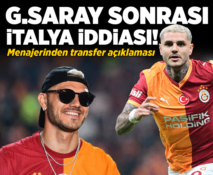 Icardi için İtalya iddiası! Menajerinden açıklama