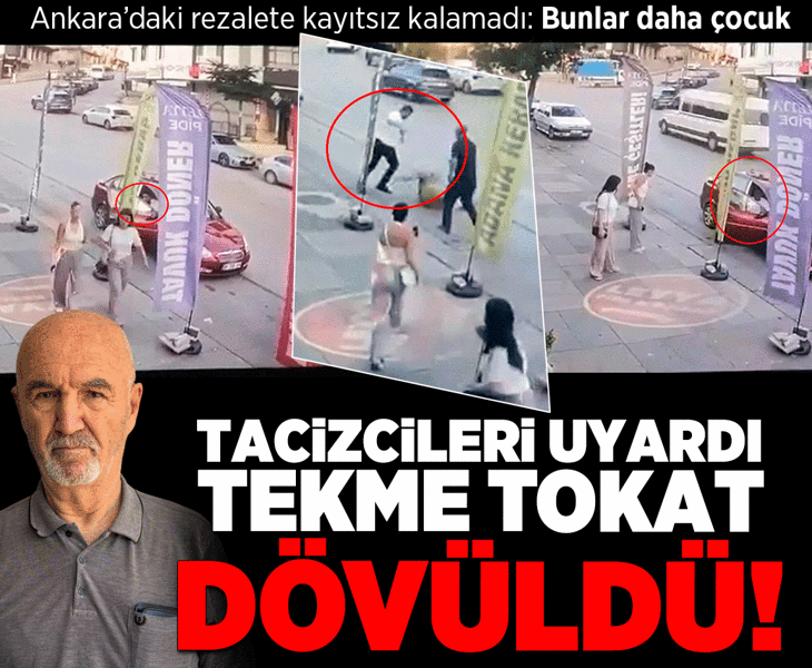 Ankara'dan skandal görüntü! 16 yaşındaki kızları taciz edip zorla arabaya bindirmek istediler