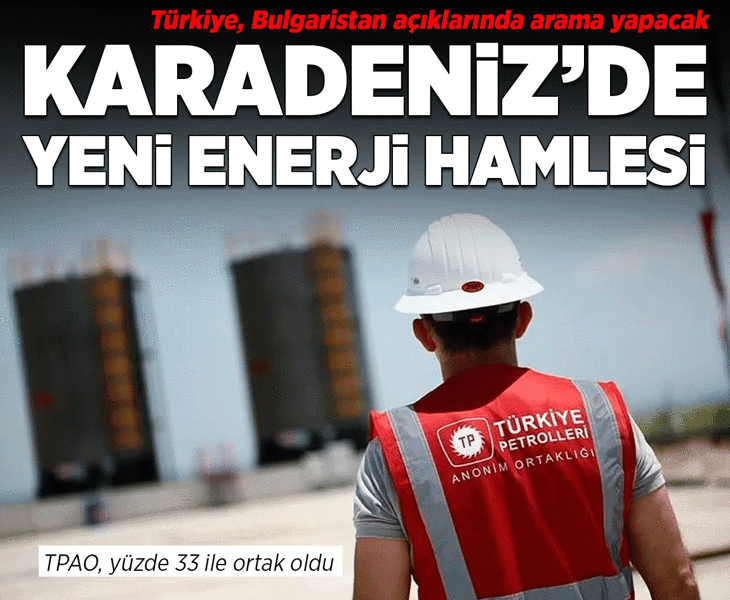 Türkiye Petrolleri Bulgar sularında petrol ve doğal gaz arayacak