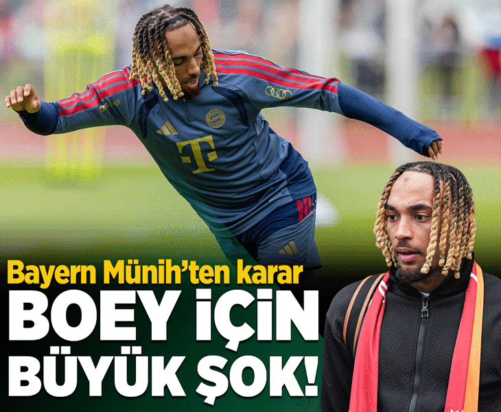 Galatasaray'a kiralık gelmişti! Bayern Münih'ten Sacha Boey kararı