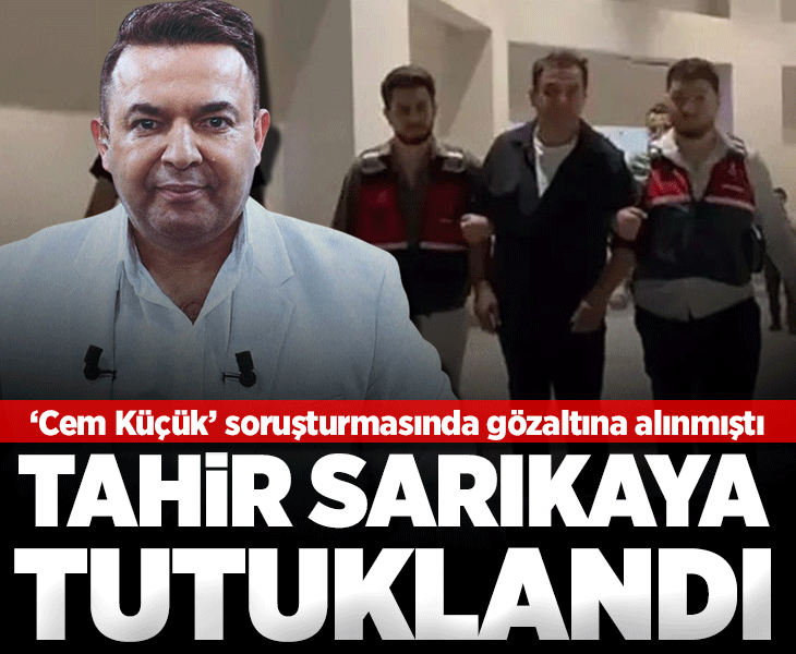 Gazeteci Tahir Sarıkaya tutuklama talebi