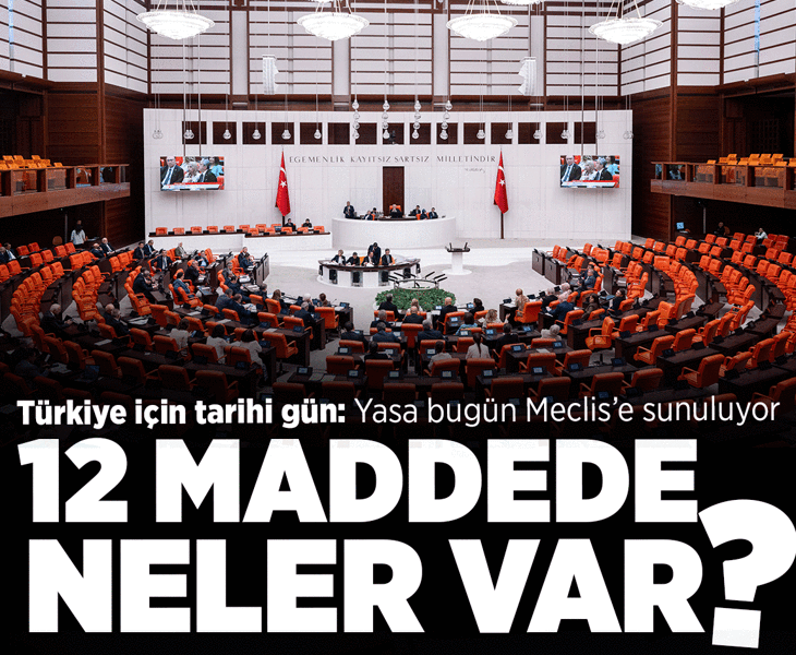 Milli Dayanışma ve Toplumsal Bütünleşmenin Güçlendirilmesine Dair Kanun Teklifi bugün Meclis'te