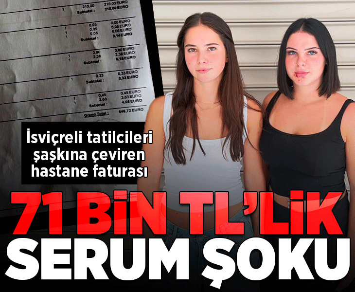 Alanya'ya tatili bir anda kabusa dönünce acile koştular! İsviçreli turistlere 71 bin TL'lik serum şoku