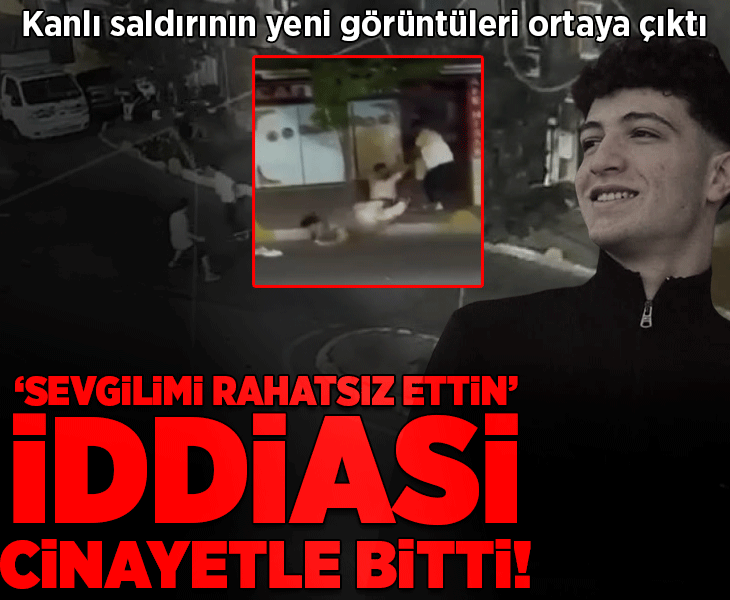 'Sevgilimi rahatsız ettin' iddiası kanlı bitti! Korkunç cinayetin görüntüleri ortaya çıktı