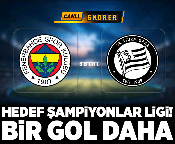 UEFA Şampiyonlar Ligi yolunda Fenerbahçe'nin rakibi Sturm Graz