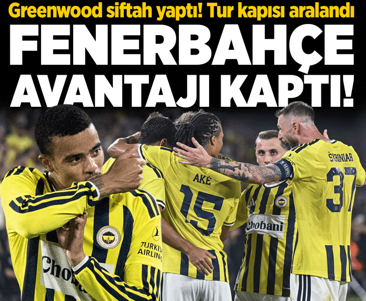 Fenerbahçe tur kapısını araladı! Sarı-lacivertli ekip Sturm Graz'ı 2 golle devirdi