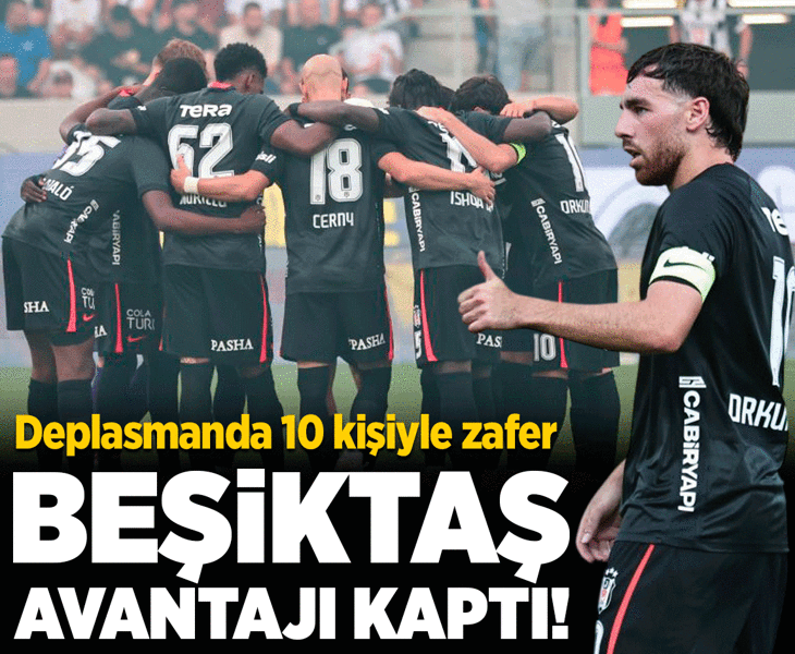 Beşiktaş avantajı kaptı! Hradec Kralove önünde tek gol yetti