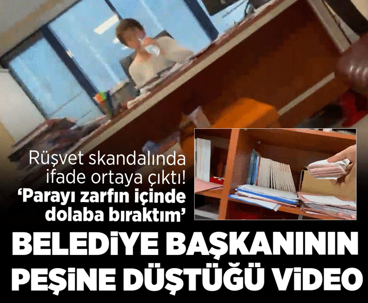 İzmit Belediyesi'nde rüşvet skandalı! 'Parayı zarfın içinde dolaba bıraktım'