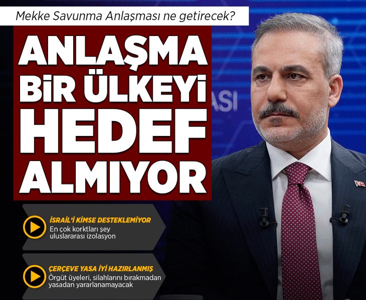 Dışişleri Bakanı Hakan Fidan'dan Mekke Anlaşması açıklaması: İki yıldır hazırlanıyor