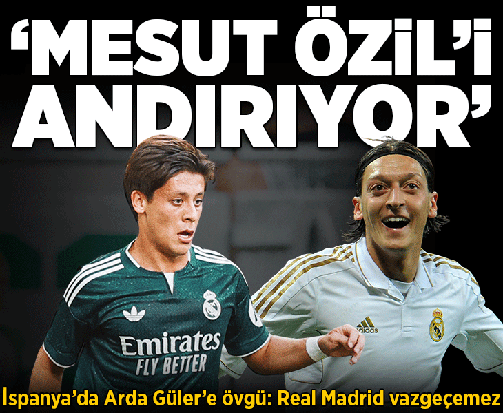İspanya'da manşetler Arda Güler! 'Mesut Özil'i andırıyor, Real Madrid vazgeçemez'