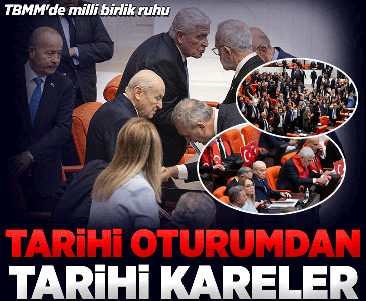 Terörsüz Türkiye yasası kabul edildi! TBMM'deki tarihi oturumdan kareler