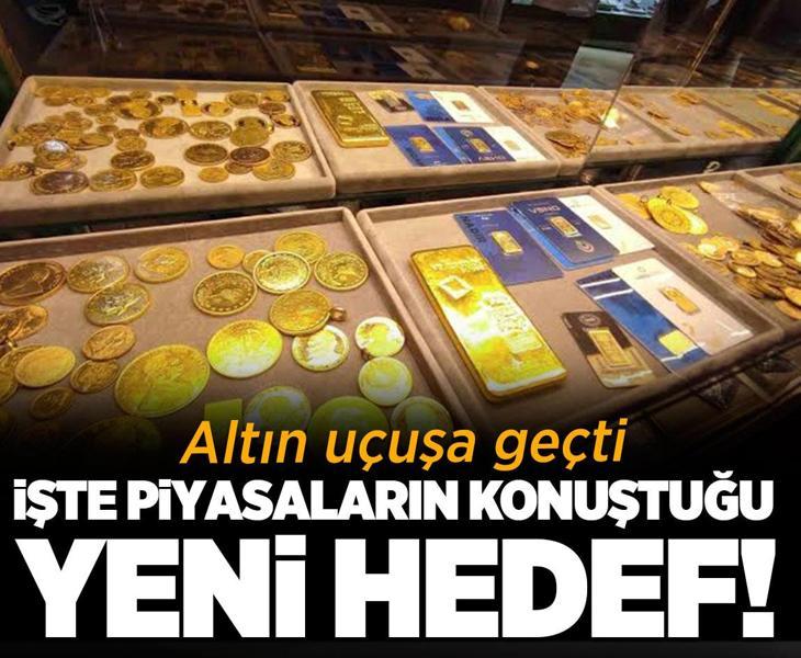 Altın uçuşa geçti: İşte piyasaların konuştuğu yeni hedef!
