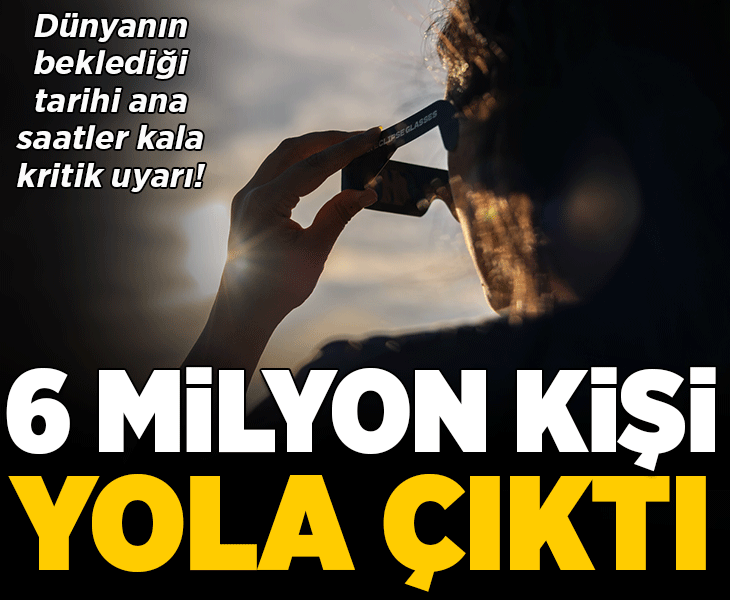 Geri sayım başladı! 6 milyon kişi bu anı bekliyor: Saatler kala yetkililerden kritik uyarı