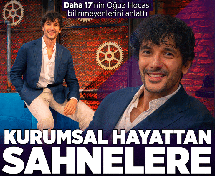 Oğuzhan Şener'den İtiraflar! Kurumsal Hayattan Sahnelere: “Oraya ait hissetmedim”