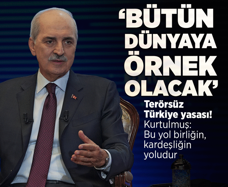 467 oyla Meclis’ten geçti! Numan Kurtulmuş’tan ‘Terörsüz Türkiye’ mesajı